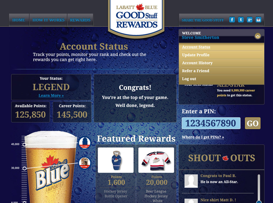 site-build-and-cms-labatt-blue-rewards-program-wingfield-digital