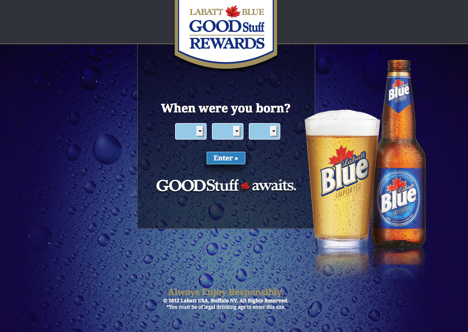 Labatt Blue Rebate Program - wide 4