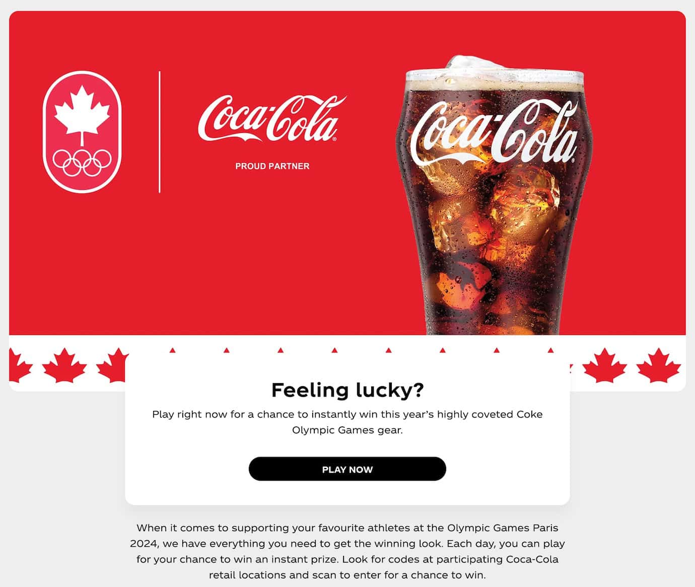 Coca-Cola Olympic Summer Games Paris Program 2024