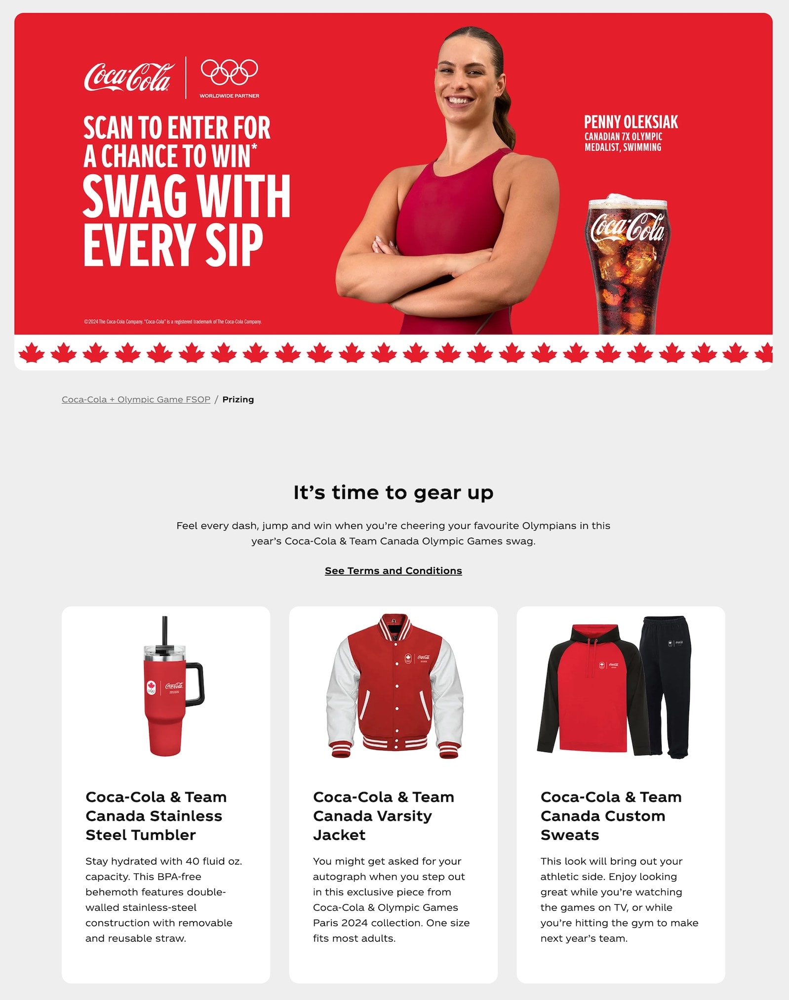 Coca-Cola Olympic Summer Games Paris Program 2024