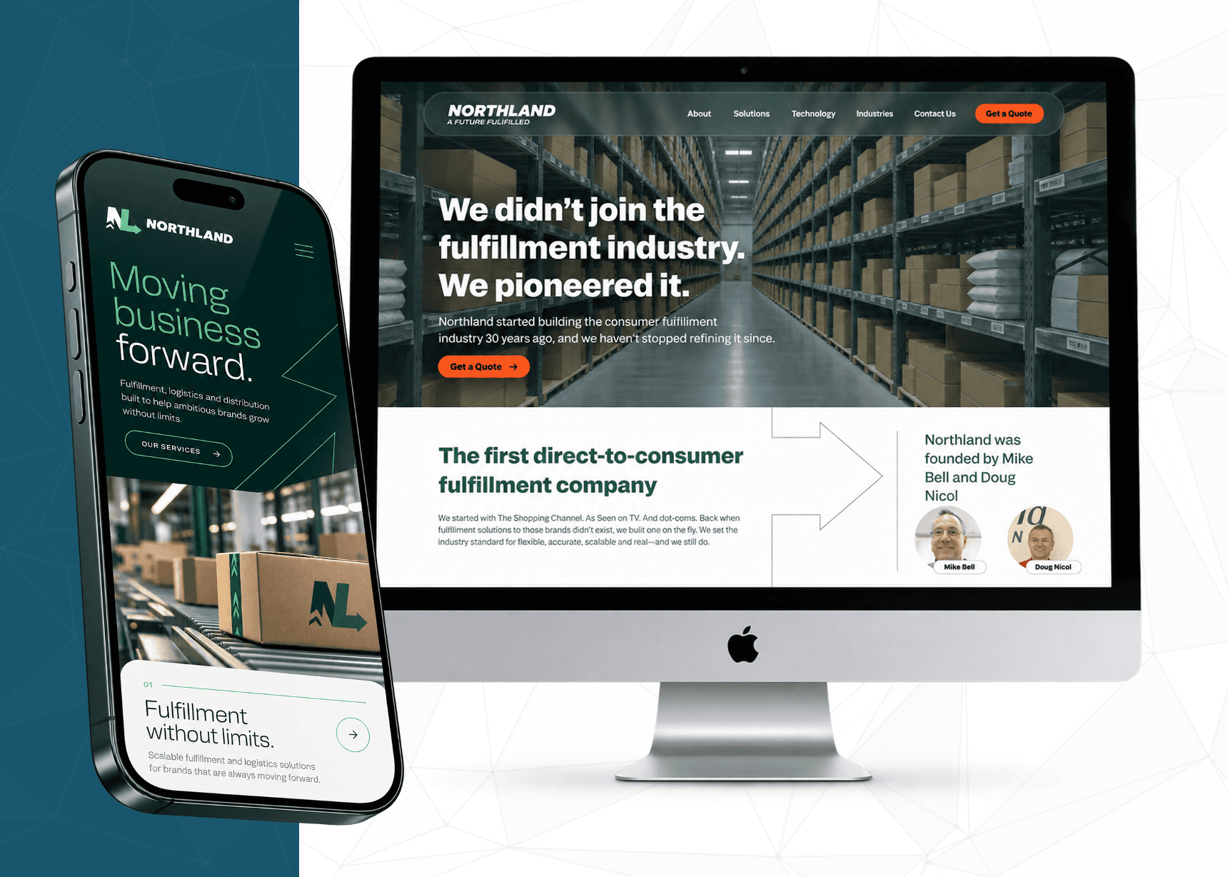 Northland Fulfillment website